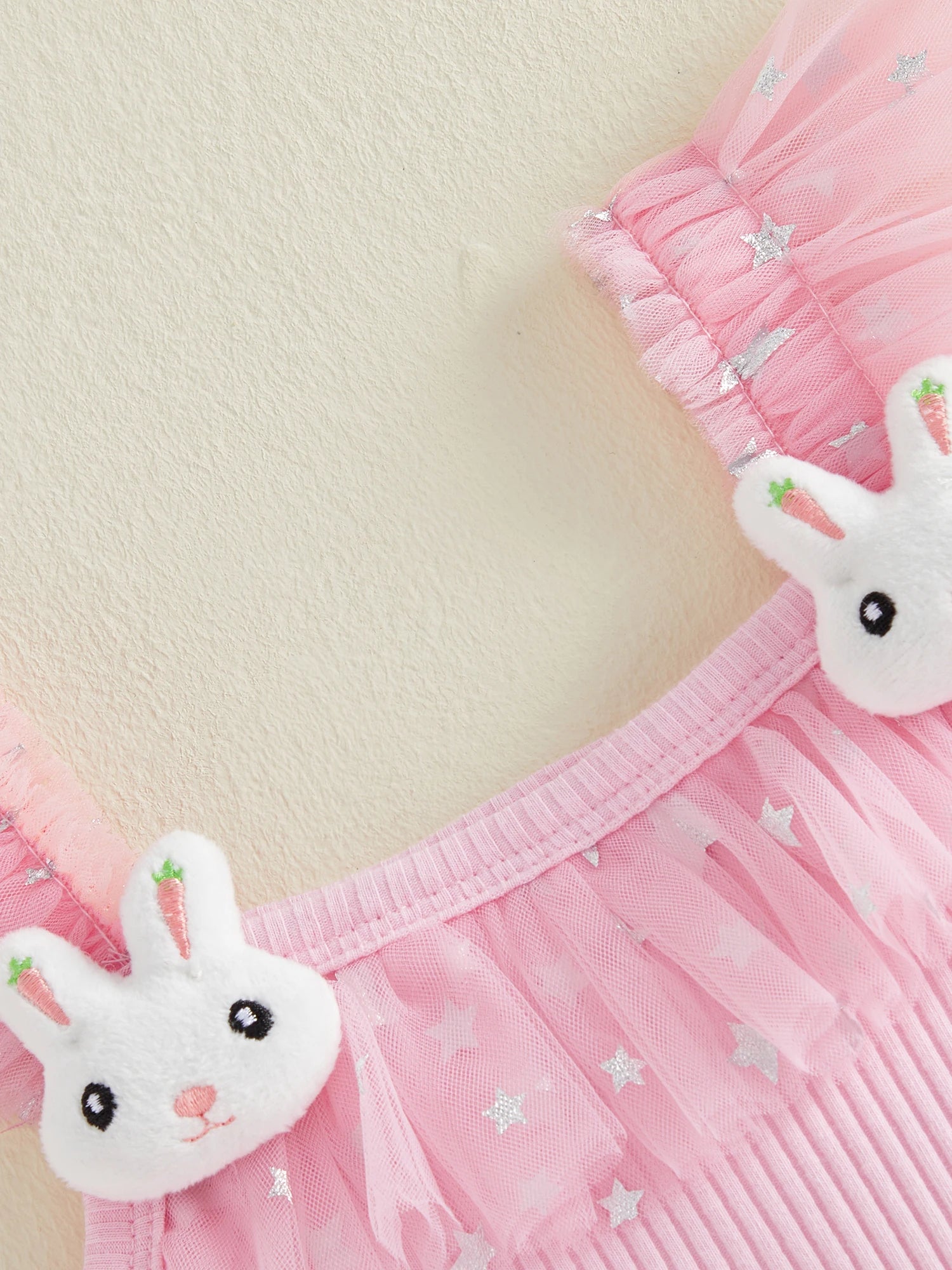 Girls’ Dress Bunny Princess Pink Tulle Dress