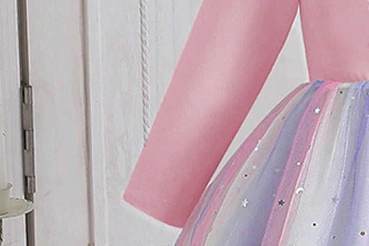 Rainbow Star Stage Dress — Pop Star Warriors