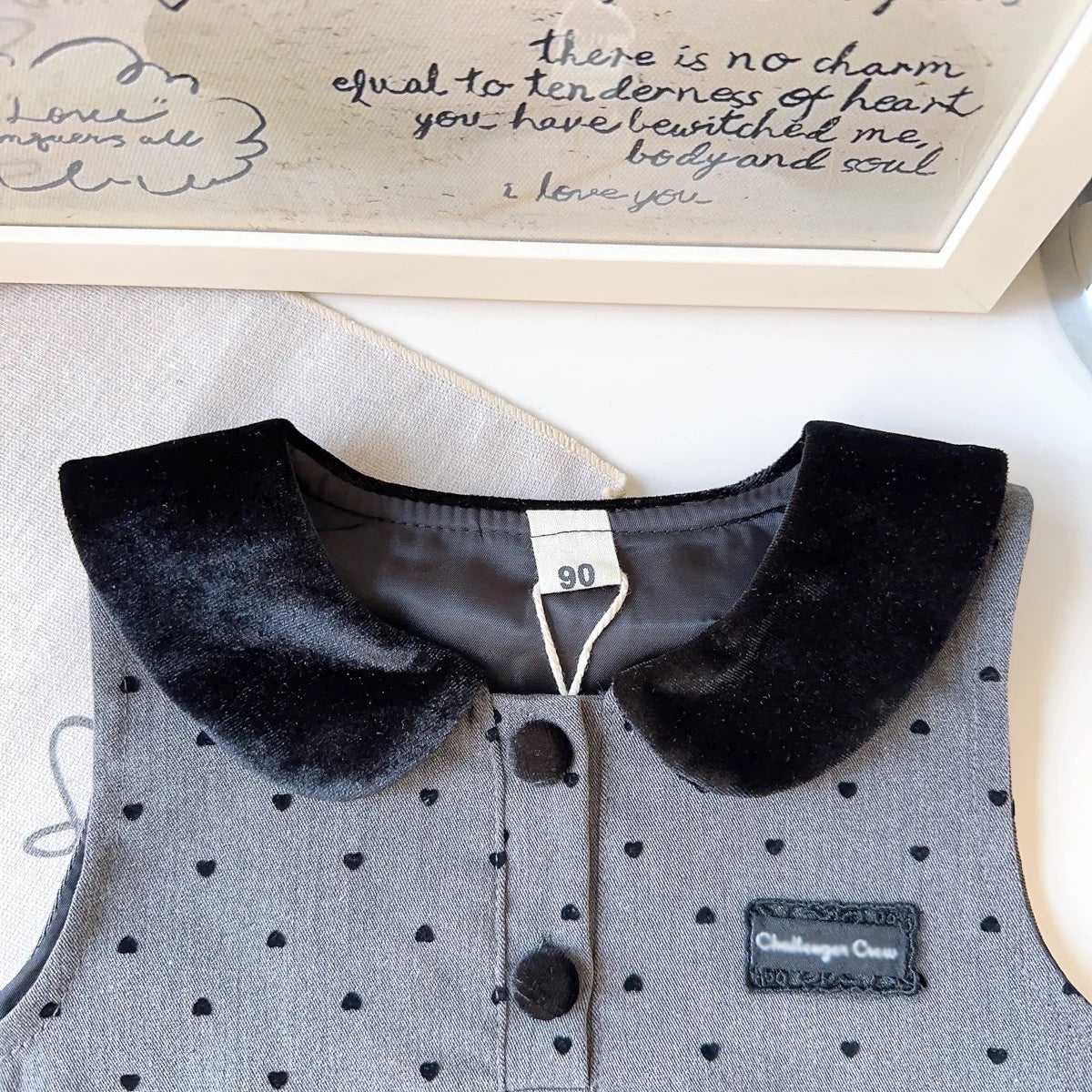 Set Elegance Grey per ragazze