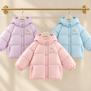 Little Bunny Hooded Puffer Jacket