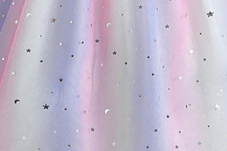 Rainbow Star Stage Dress — Pop Star Warriors