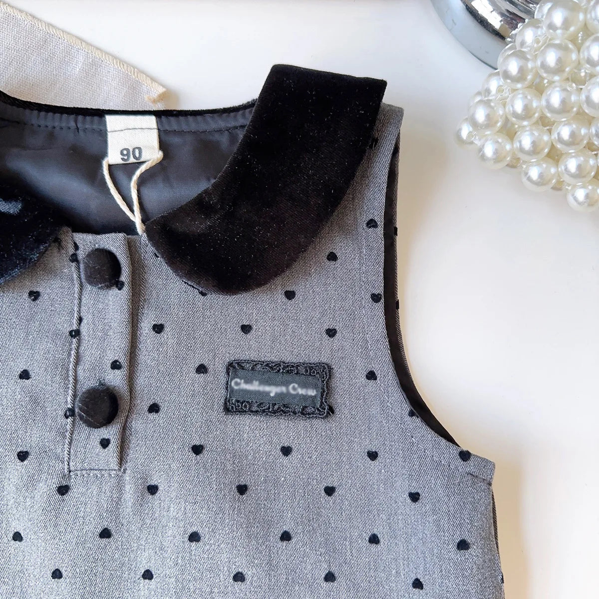 Set Elegance Grey per ragazze