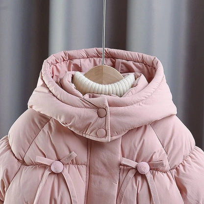 Blush Dream Bow Coat