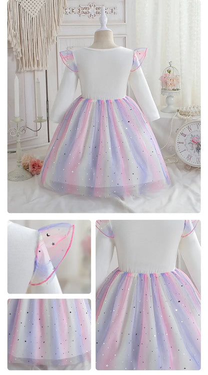 Rainbow Star Stage Dress — Pop Star Warriors
