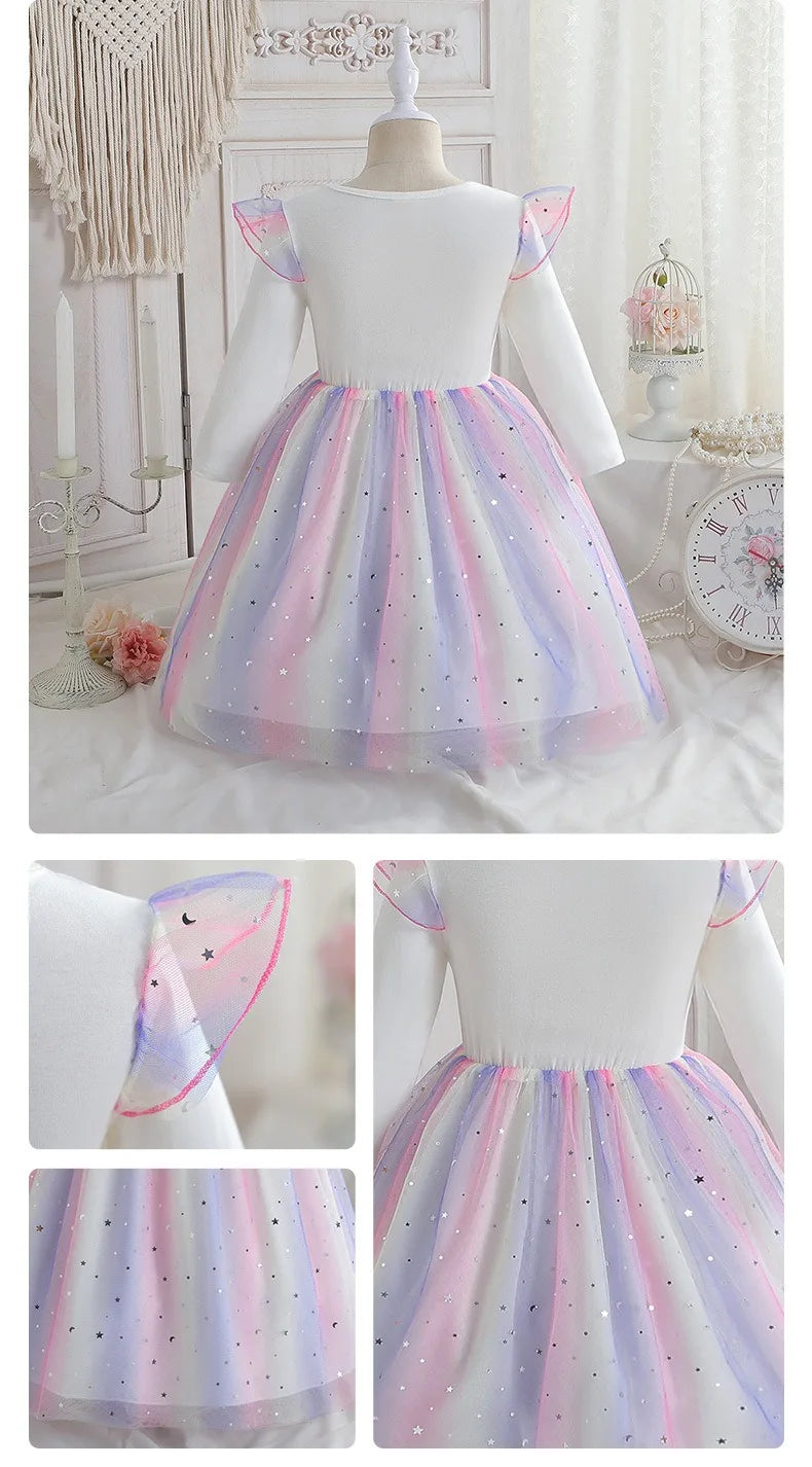 Rainbow Star Stage Dress — Pop Star Warriors