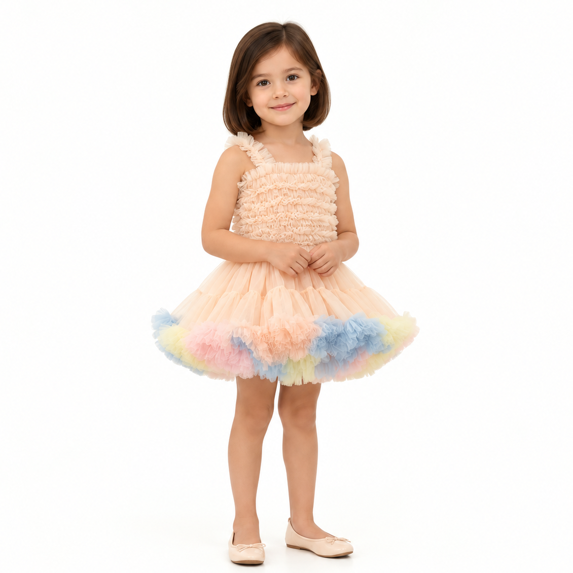 Vestido Nube de Champaña