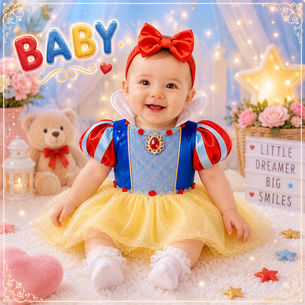 Baby costumes for infants and toddlers - princess, animal and character dress up outfits
