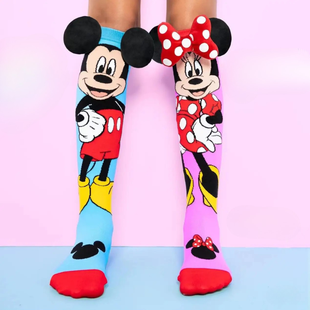Cute Cartoon Couple Socks for Kids