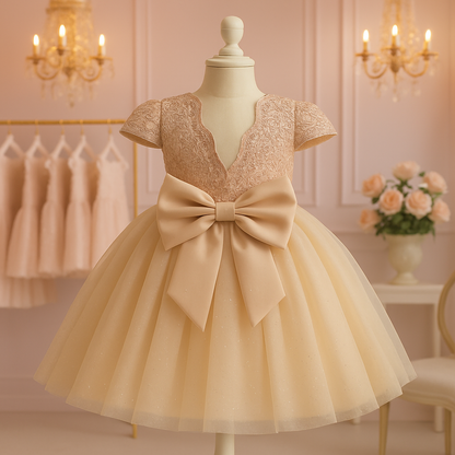 Twilight Bloom Tulle Dress