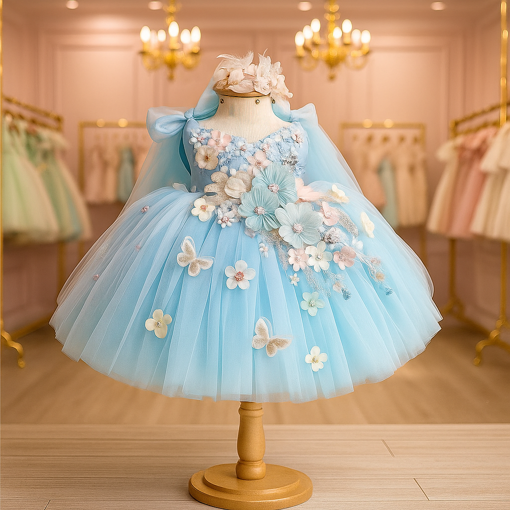 Enchanted Garden Kids' Party Dress