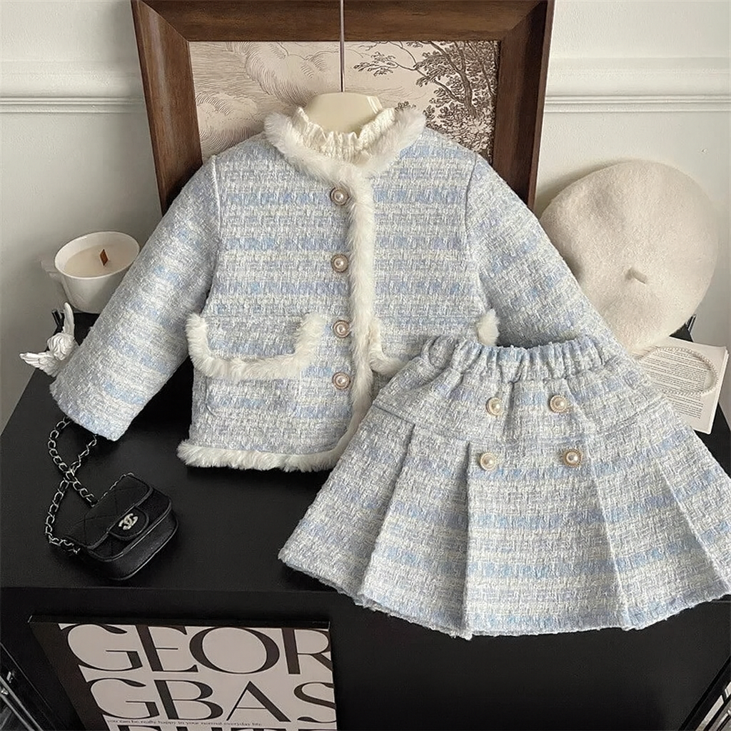 Winter Sky Tweed Set