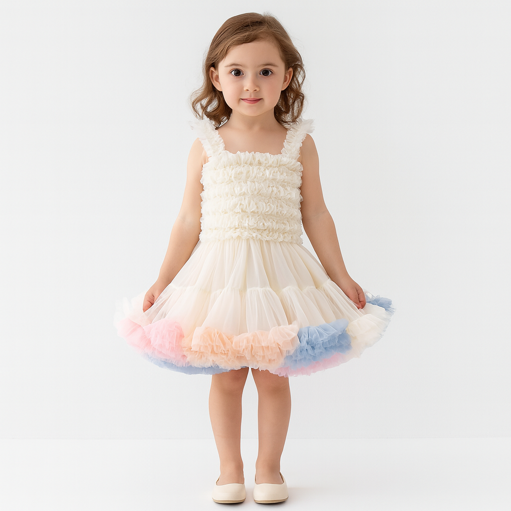 Cotton Candy Cloud Dress