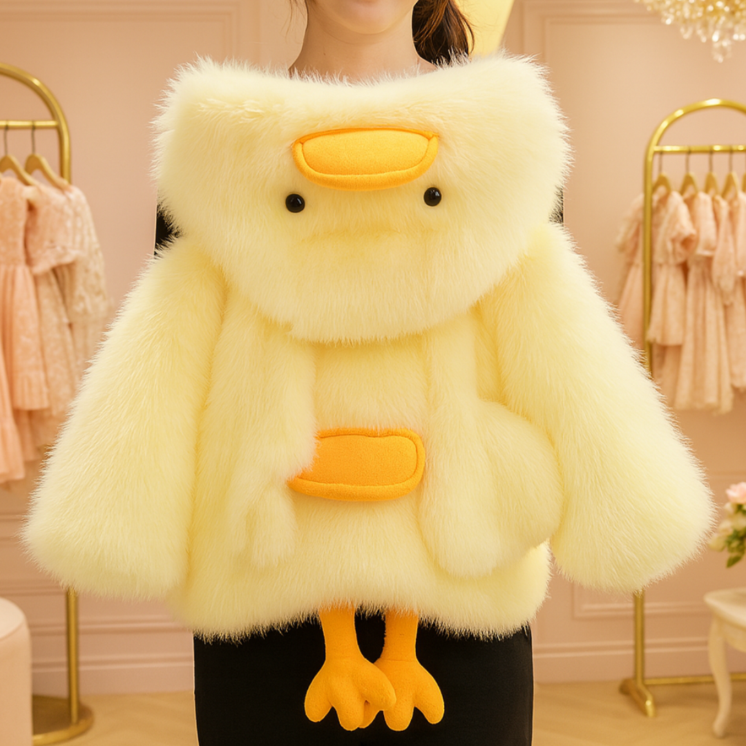 Little Duckling Fluffy Coat
