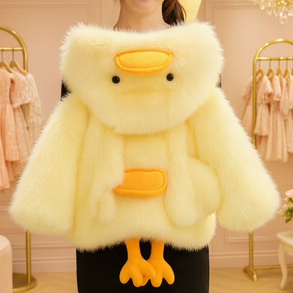 Little Duckling Fluffy Coat