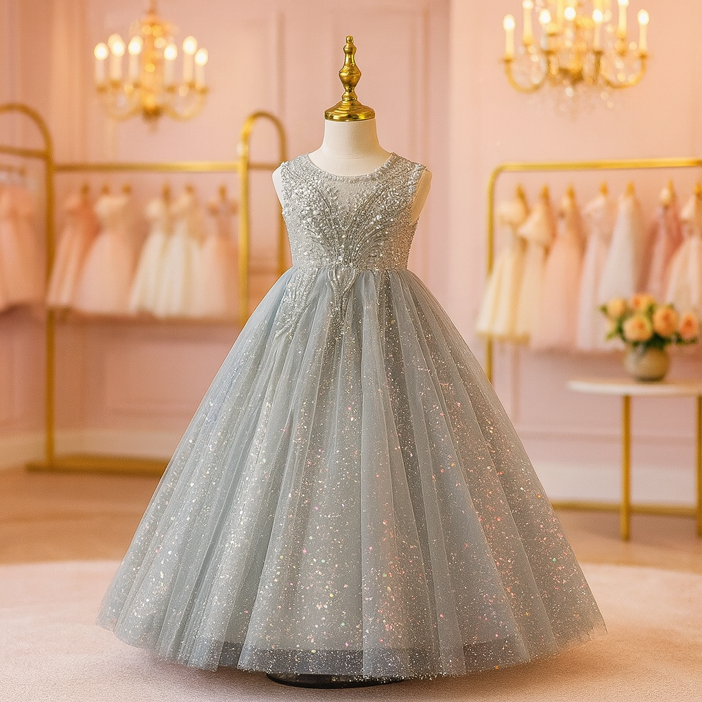 Starlight Embers Princess Gown