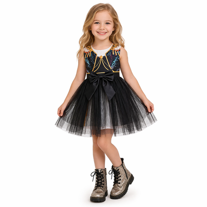 Girls’ Mira K-Pop Warriors Dark Stage Dress