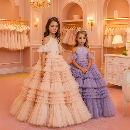 Royal Dreams Lagen-Prinzessinnenkleid aus Tüll