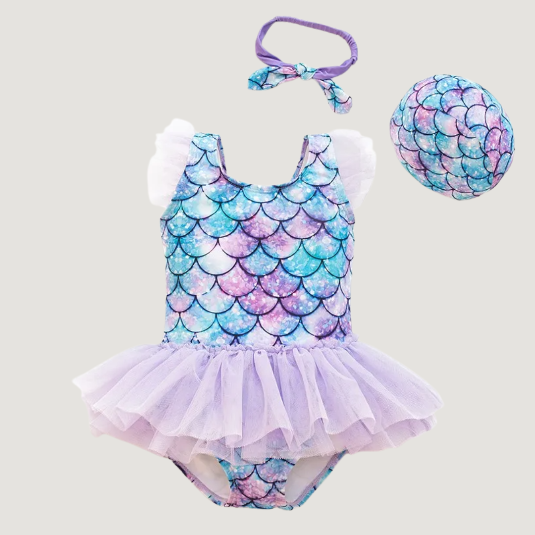 Ocean Jewel Mermaid Tutu Swimsuit