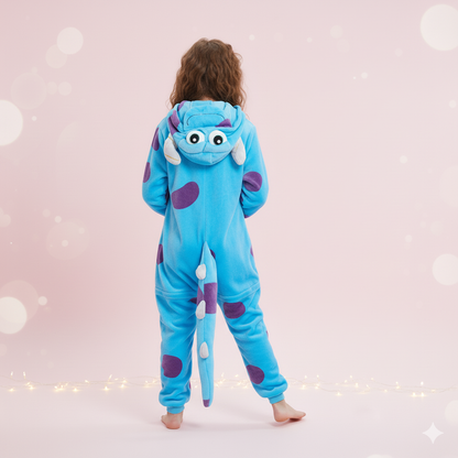 Blue Monster Kigurumi for Mom and Child