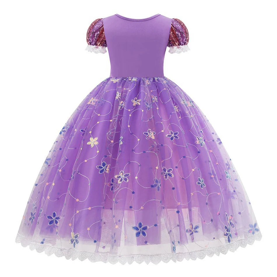 Märchenprinzessinnenkleid mit Accessoires