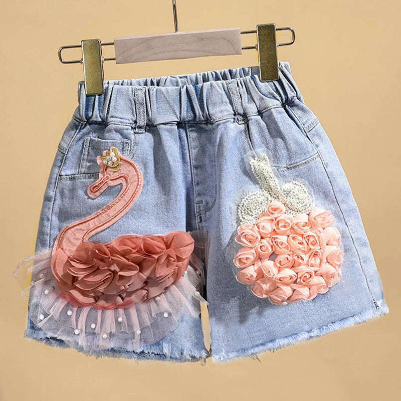 Shorts vaqueros de verano encantados