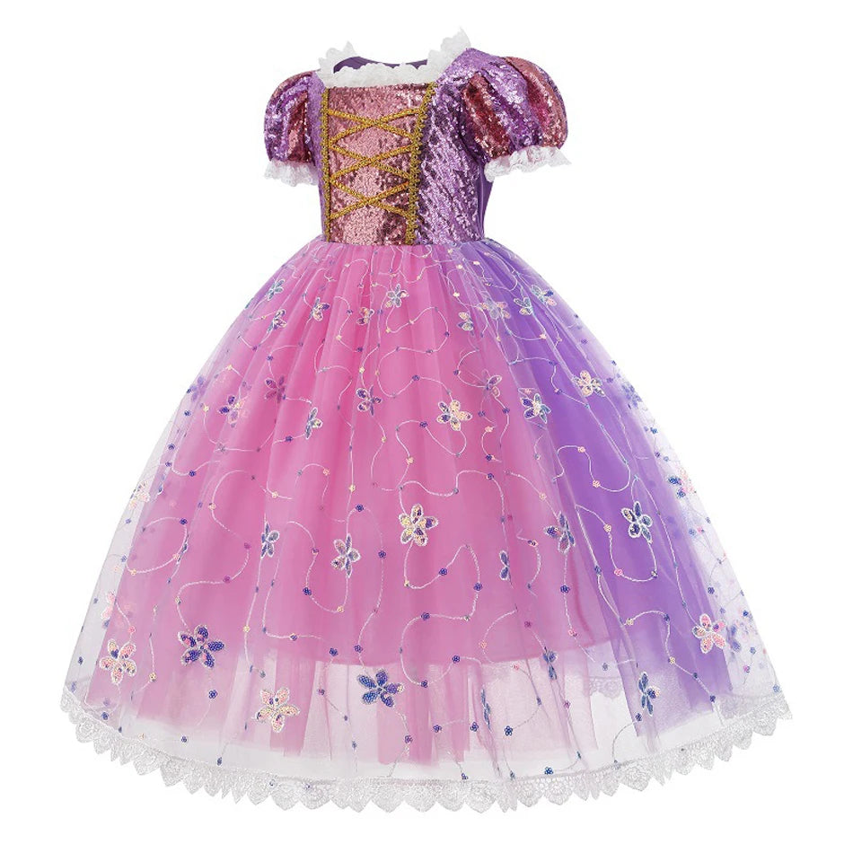 Märchenprinzessinnenkleid mit Accessoires