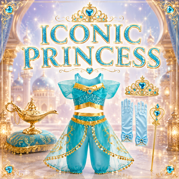 Iconic princess costumes for girls - classic Disney inspired dress up collection