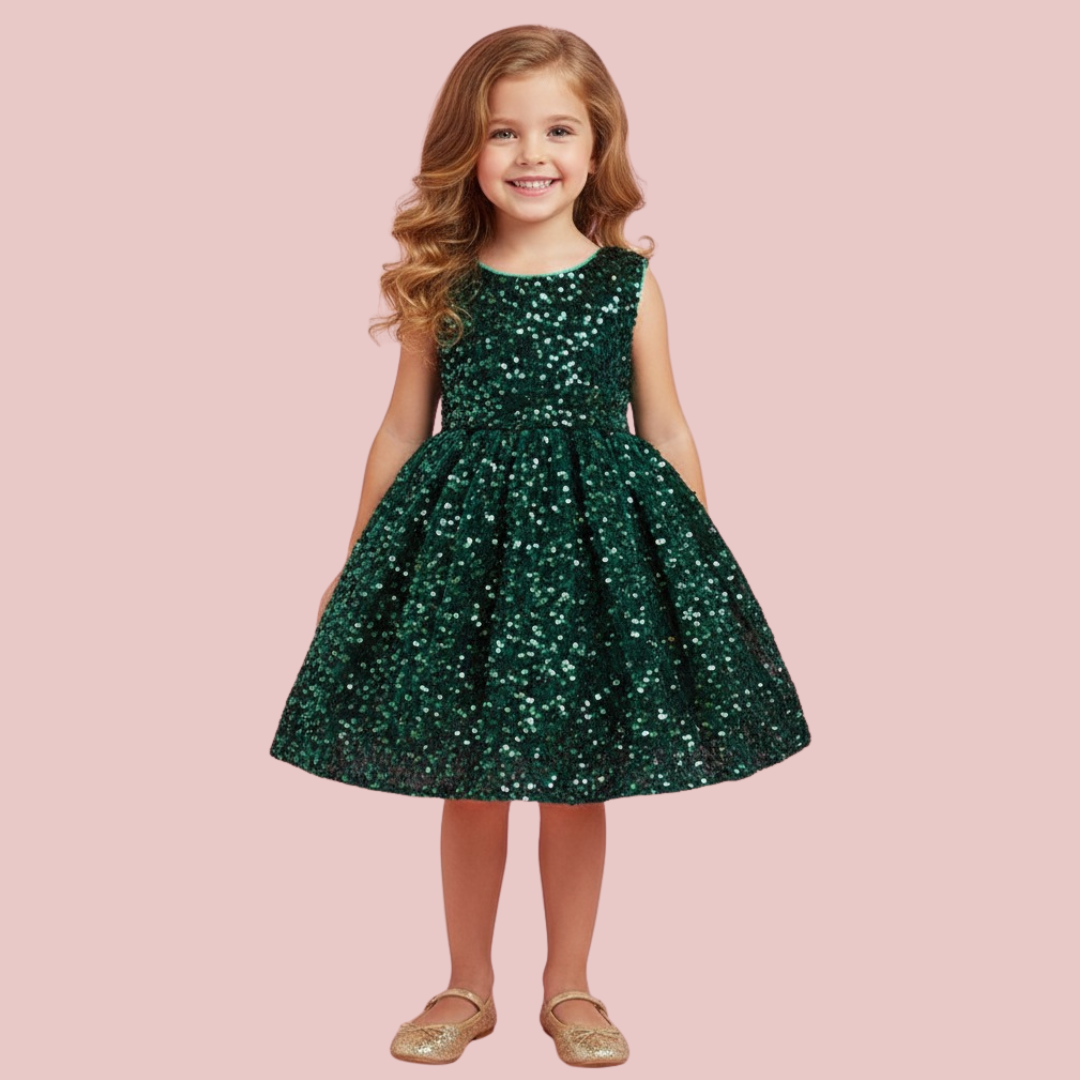 Christmas Glitter Princess Dress