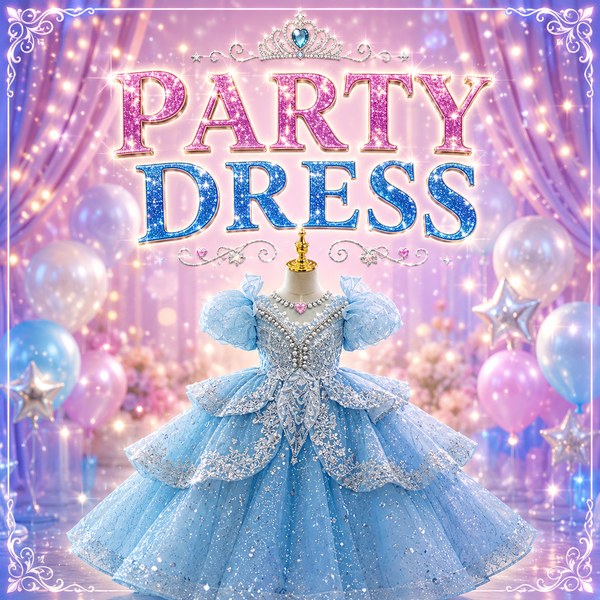 Party dresses for girls - princess ball gowns for birthdays and special occasions