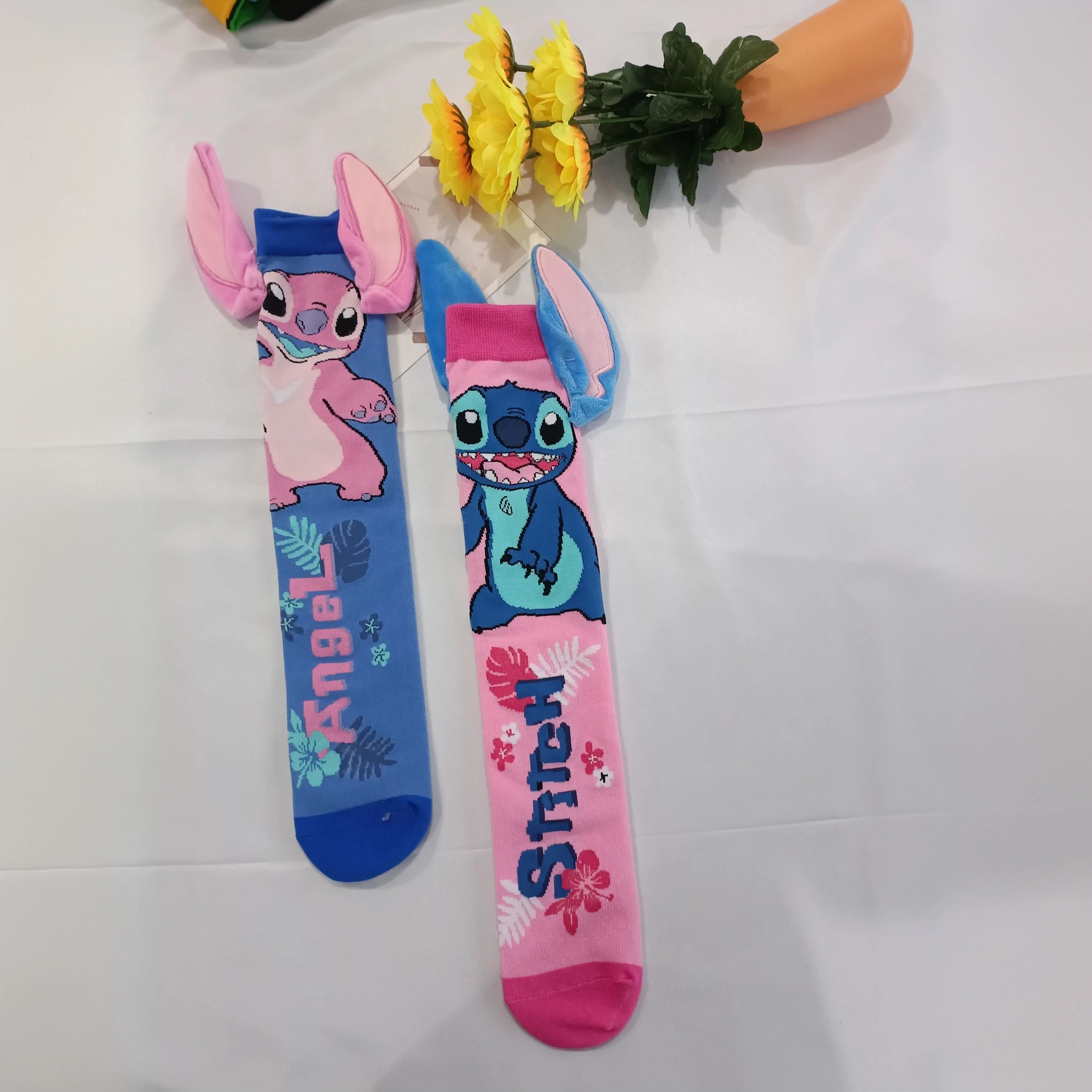 Colorful 3D Alien Socks for Kids