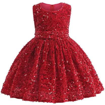 Christmas Glitter Princess Dress