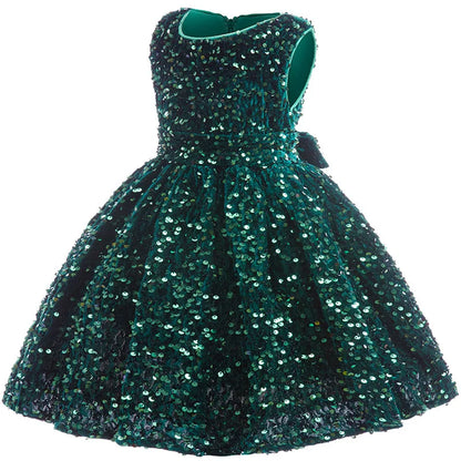 Christmas Glitter Princess Dress