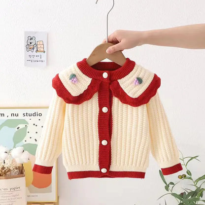 Berry Sweet Knitted Cardigan