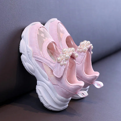 Tulle Pearl Kids' Sneakers