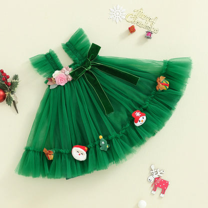 Christmas Charm Tulle Dress
