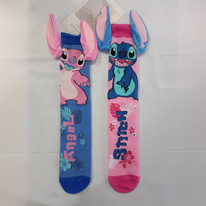 Colorful 3D Alien Socks for Kids