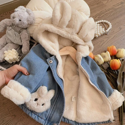 Bunny Hug Denim Coat