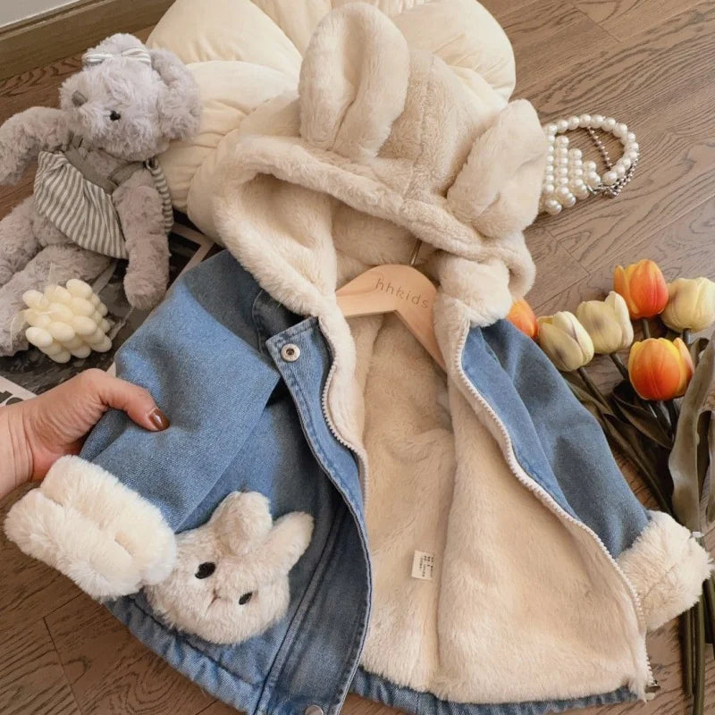 Bunny Hug Denim Coat