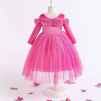 Radiant Pink Princess Dress