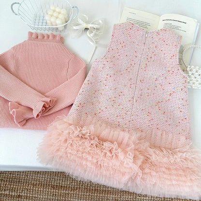 Autumn Heart Charm Dress Set