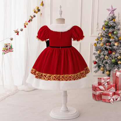 Royal Velvet Christmas Dress