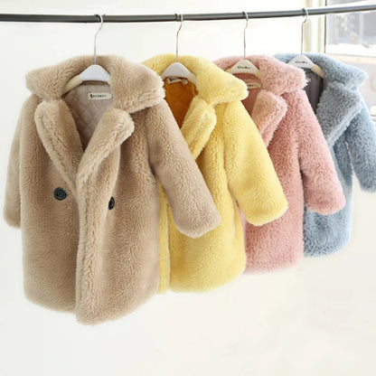 Fluffy Cloud Faux Fur Coat