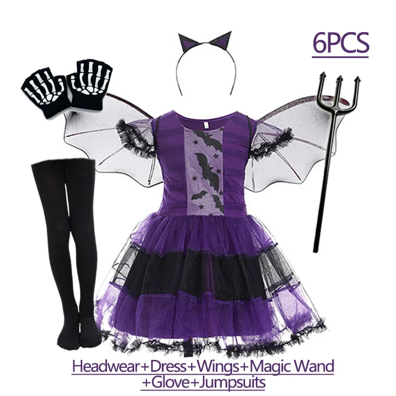 Magical Bat Girl Costume