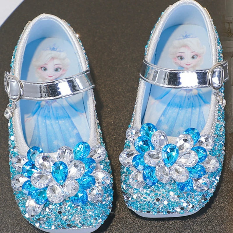 Sparkle Crystal Princess Shoes for Girls