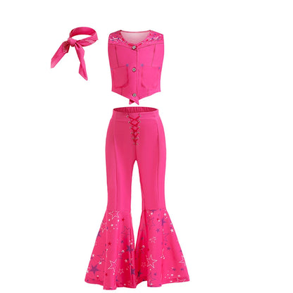 Yeehaw Star Cowgirl Set