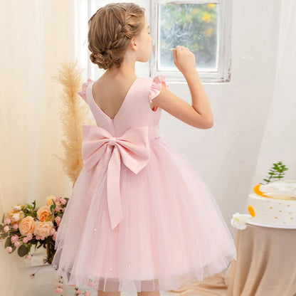 Vestido de fiesta para niñas mayas