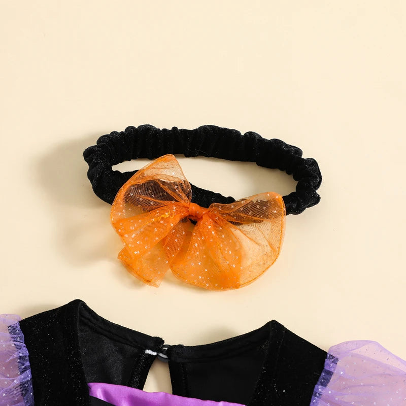 🎃 Baby Witch Halloween Dress – Limited Edition