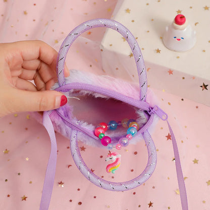 Plush Unicorn Kids Handbag