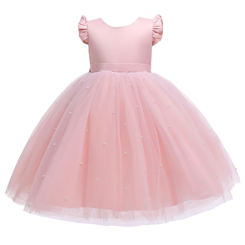 Vestido de fiesta para niñas mayas