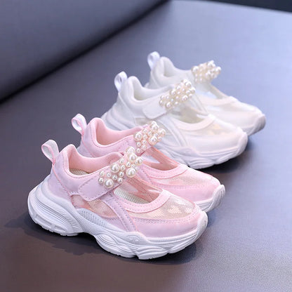 Tulle Pearl Kids' Sneakers